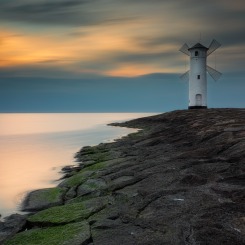 Wieczór na falochronie