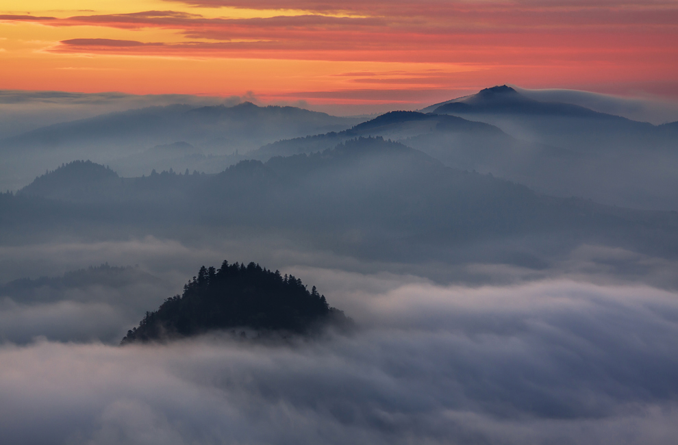 Góry jeszcze śpia...