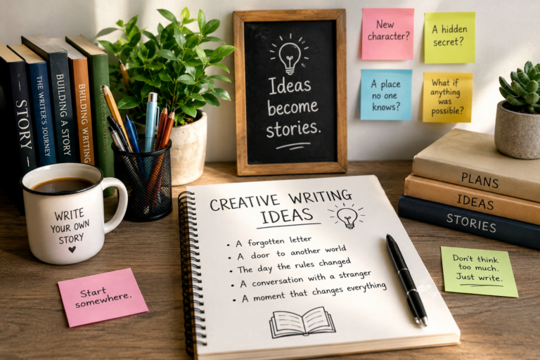 creative writing ideas for storytelling and imagination development